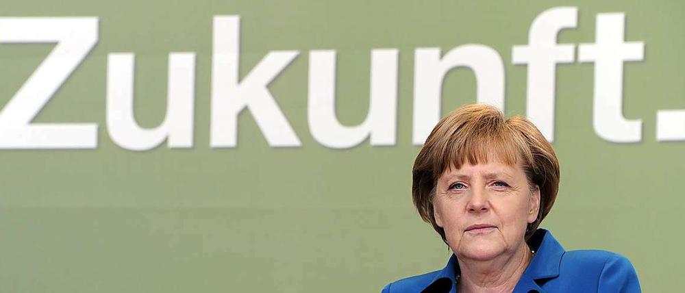 Vor Angela Merkel liegt viel Arbeit.