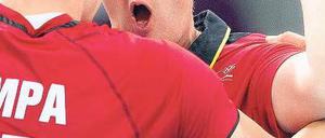 Oben ist da. Der Belgier Heynen führte die Deutschen zum größten Olympia-Erfolg seit