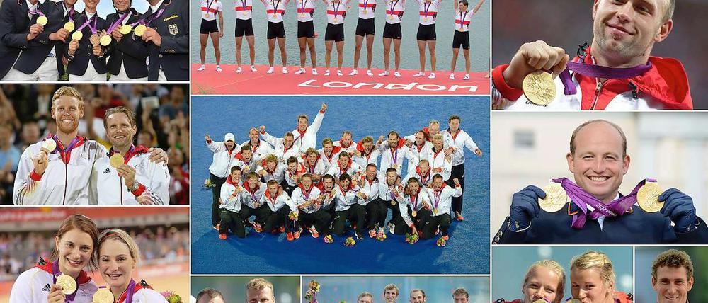 Die deutschen Goldmedaillengewinner von London haben es geschafft - aber um welchen Preis?