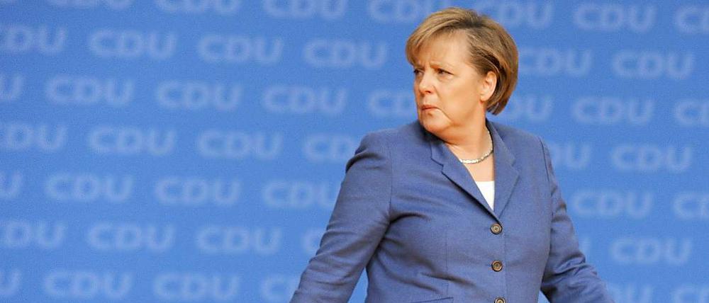 Umstrittener Führungsstil: CDU-Chefin Angela Merkel steht erneut in der Kritik.