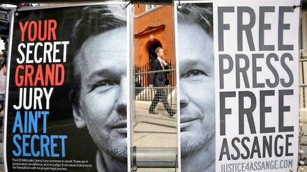 Assange befindet sich seit sieben Wochen in der Botschaft Ecuadors und lebt dort.
