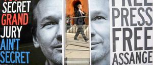Assange befindet sich seit sieben Wochen in der Botschaft Ecuadors und lebt dort.