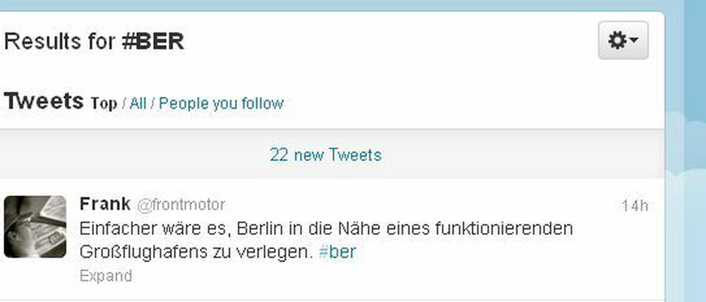 Wer den Schaden hat...