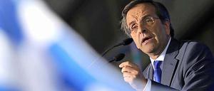Der griechische Regierungschef Antonis Samaras will einen Zahlungsaufschub für sein Land erreichen.
