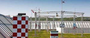 So sieht ein Vogelflughafen aus. Sehr schön auch die Hinweisschilder für die Flieger...