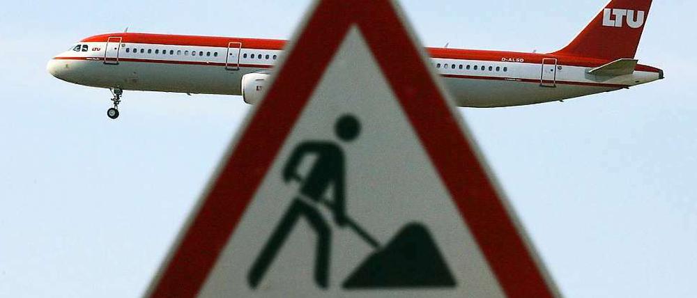 Der BER bleibt noch länger Baustelle als bis März 2013.