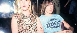 Immer grimmig, muffig, wütend – aber stark. Johnny Ramone mit Begleiterin. Foto: Lynn McAfee/www.fotex.de