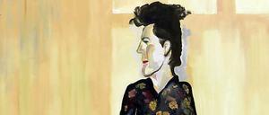 Vier Beine und kein Stuhl. Martin Kippenberger interpretiert ein Modefoto seiner Frau Elfie Semotan.