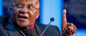 Gehört zu den Kritikern der Show: Der südafrikanische Erzbischof Desmond Tutu. 