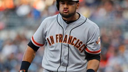 Der Schlagmann der San Francisco Giants Melky Cabrera wurde für 50 Spiele gesperrt.