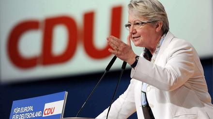 Annette Schavan will nicht mehr für den Posten der stellvertretenden Parteivorsitzenden der CDU kandidieren. 