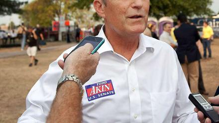 Todd Akin lehnt Schwangerschaftsabbrüche scharf ab.