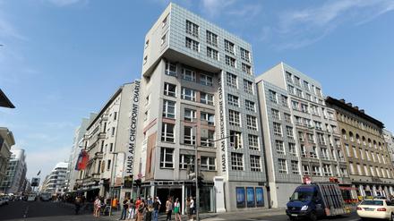 Das Mauermuseum in der Friedrichstraße.