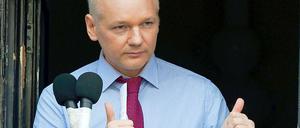 Julian Assange hält sich in der ecuadorianischen Botschaft in London auf. 