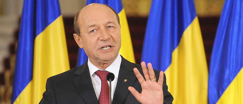 Traian Basescu darf im Amt bleiben.