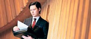 Inszenierung und Verehrung. Der 29-jährige Mannheimer Musiker Konstantin Gropper.