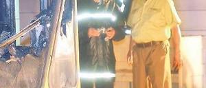 Ausgebrannt. 2004 rückte die Feuerwehr zur Station Anhalter Bahnhof aus. Foto: dpa