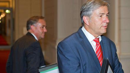 Der Regierende Bürgermeister von Berlin, Klaus Wowereit, am Donnerstag im Abgeordnetenhaus.
