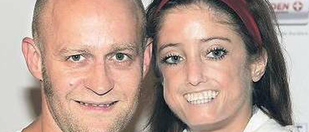 Freunde. Jürgen Vogel unterstützte Claudia Kotter.