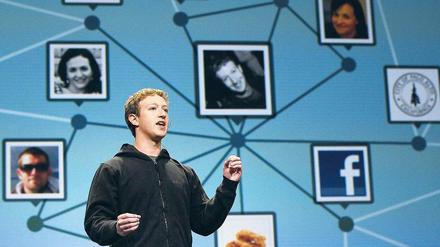 Finden nicht mehr alle gut. Facebook-Gründer Mark Zuckerberg hat das größte Online-Netzwerk der Welt aufgebaut.