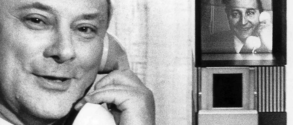 Georg Leber, hier als Bundespostminister 1971