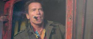 Arnold Schwarzenegger in „The Expendables“: Der US-Blockbuster ist einer der am meisten runtergeladenen Filme. Foto: p-a/Zumapress.com