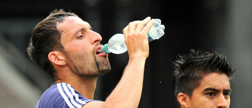 Kevin Kuranyi, 30, spielt heute mit Moskau (18.15 Uhr/Kabel 1) in Stuttgart.