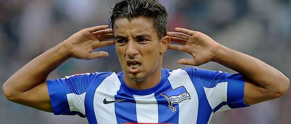 Sorgte in der 41. Spielminute nach Anspiel von Änis Ben-Hatira für die überraschende Führung: Neuzugang Sami Allagui. Zwei Minuten später verlängerte der Tunesier eine Flanke mit dem Hinterkopf auf Sandro Wagner, der allein vor dem Tor zum 2:0-Halbzeitstand einköpfte.