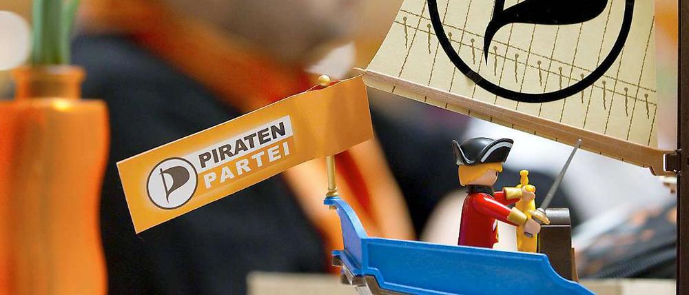 Umfragen sehen die Piraten derzeit im Abwind.