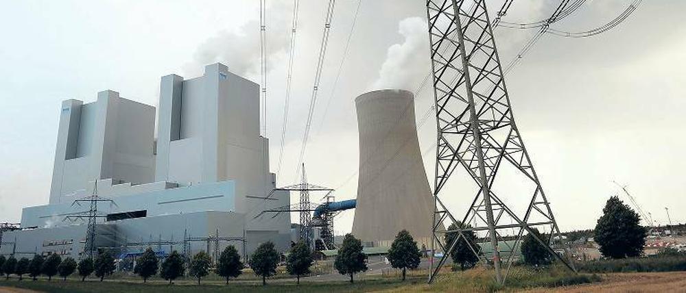 Weiter im Trend. Erst vergangene Woche hat RWE ein neues Braunkohlekraftwerk in Nordrhein-Westfalen in Betrieb genommen.
