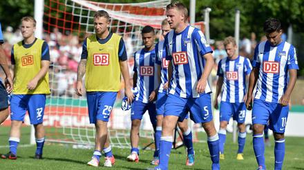 Wird's bald? Noch trägt die Arbeit von Hertha-Trainer Luhukay keine Früchte, doch seine Philosphie beruht auf Zeit.