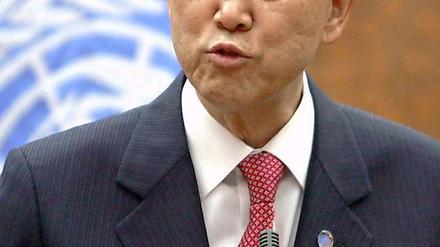 Ban Ki Moon fährt zum Treffen der blockfreien Staaten im Iran.