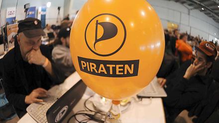 Streit um Abmahnung, ausgerechnet bei den Piraten. 