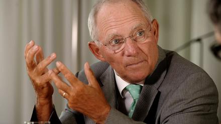 Wolfgang Schäuble (CDU) macht das politische Wirken immer noch Spaß.