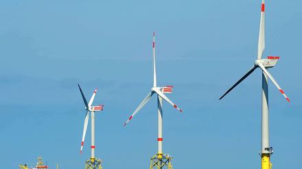 Näher dran. Die britischen Windparks stehen nicht bis zu 100 Kilometer vom Festland entfernt im Meer und sind deshalb leichter ans Netz anzuschließen. 