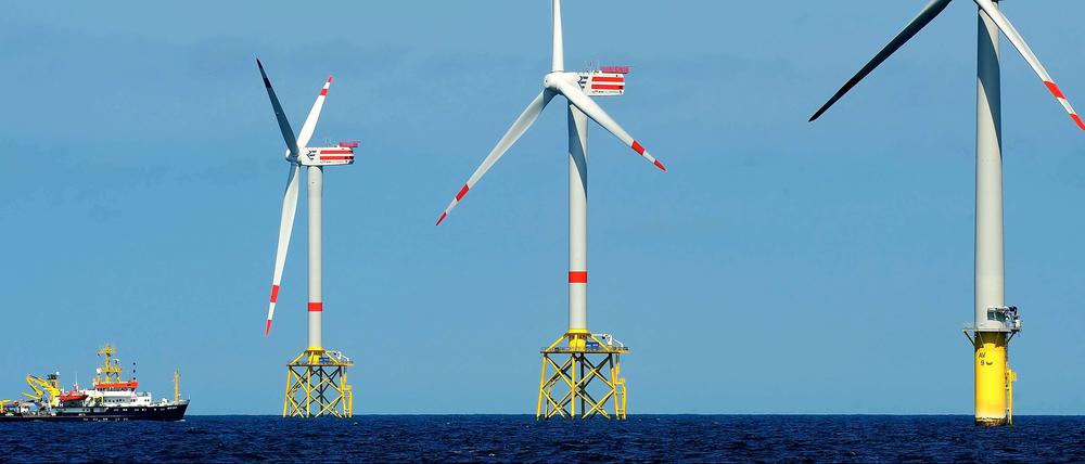 Näher dran. Die britischen Windparks stehen nicht bis zu 100 Kilometer vom Festland entfernt im Meer und sind deshalb leichter ans Netz anzuschließen. 