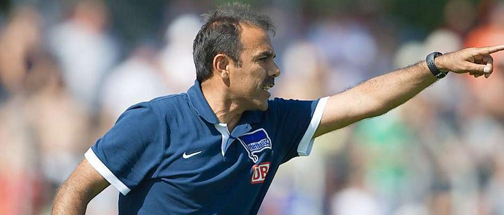 Klartext. Jos Luhukay will mehr Einsatz von seinen Spielern sehen.