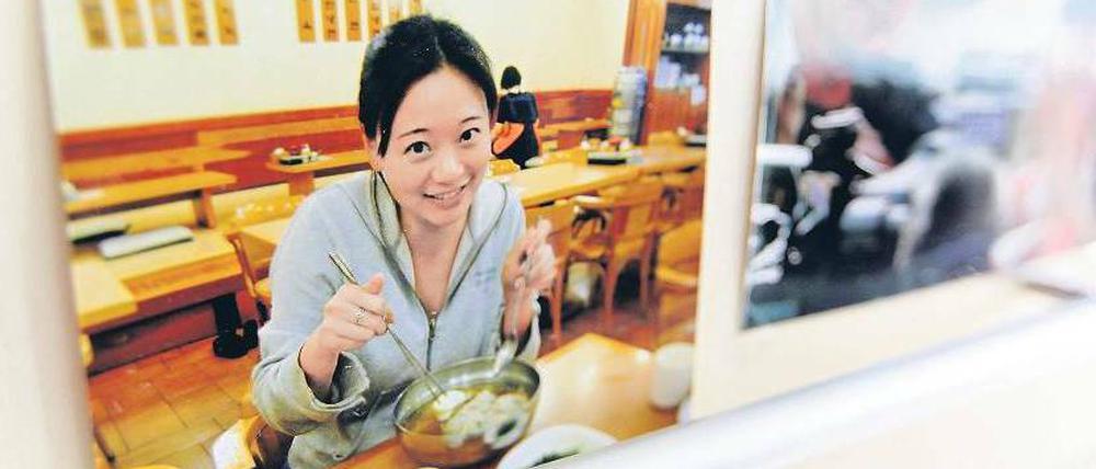 Das Foto von Melissa Chan hängt noch in ihrem Büro in Peking, die Korrespondentin selbst wurde faktisch ausgewiesen. Foto: rtr