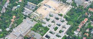 Operation am Herzen. Die Freie Universität baut ein großes Gebäude an die „Rost- und Silberlaube“ an. 