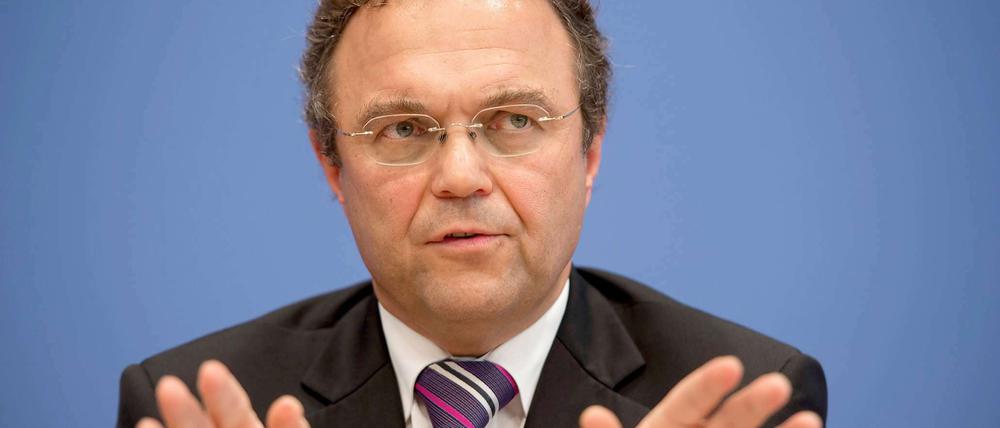 Bundesinnenminister Hans-Peter Friedrich.
