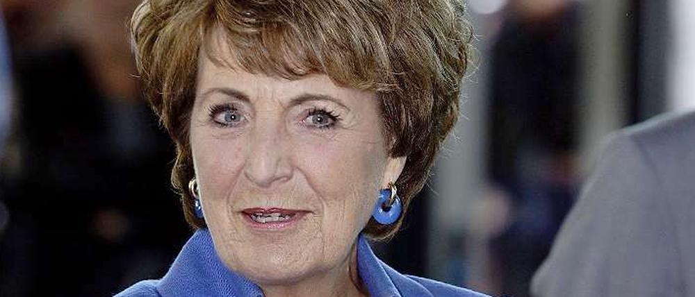 Erlitt bei einem Wanderunfall einen Kniescheibenbruch. Die Schwester der niederländischen Königin Beatrix, Prinzessin Margriet.