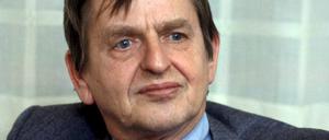 Dieses Archivbild zeigt den früheren schwedischen Premier Olof Palme im Jahr 1985.