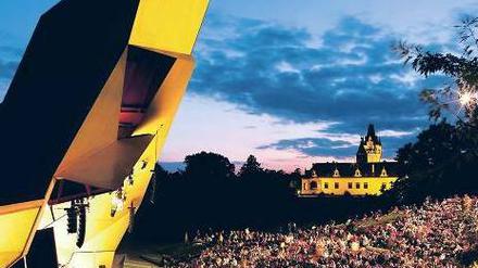 Märchenkulisse. Das Panorama von Grafenegg. 