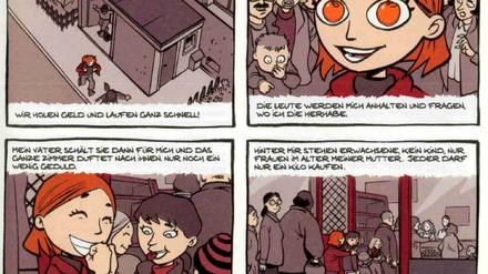 Orangenträume: Eine Szene aus dem Buch.