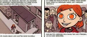 Orangenträume: Eine Szene aus dem Buch.