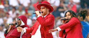 Lang ist's her: Seeed, hier bei einem Auftritt im Rahmen der Fußball-Weltmeisterschaft 2006.