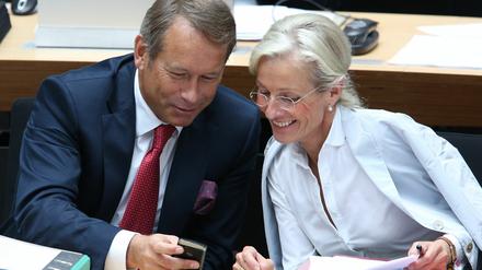 Geld und Wirtschaft, vielleicht bald eine noch bessere Verbindung? Sybille von Obernitz will, dass die wichtigsten Einrichtungen der Berliner Wirtschaftsförderung fusionieren.