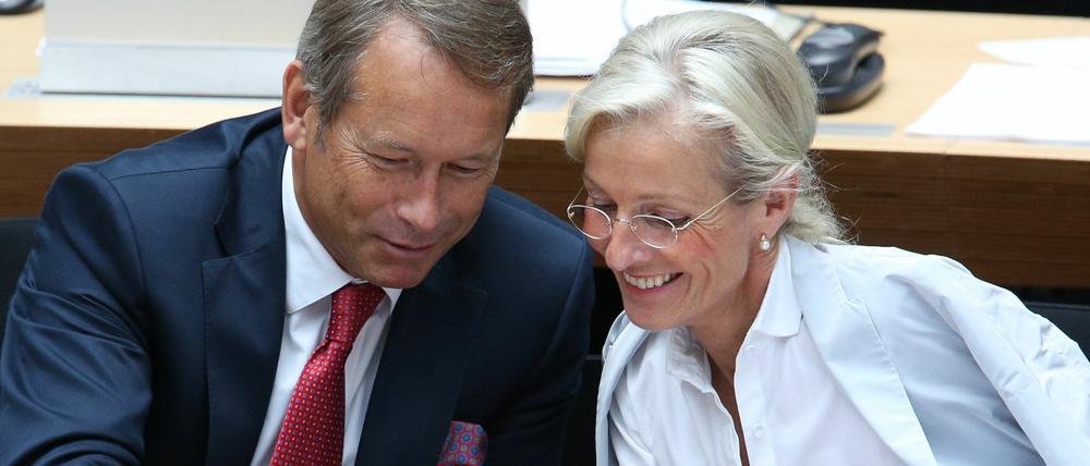 Geld und Wirtschaft, vielleicht bald eine noch bessere Verbindung? Sybille von Obernitz will, dass die wichtigsten Einrichtungen der Berliner Wirtschaftsförderung fusionieren.