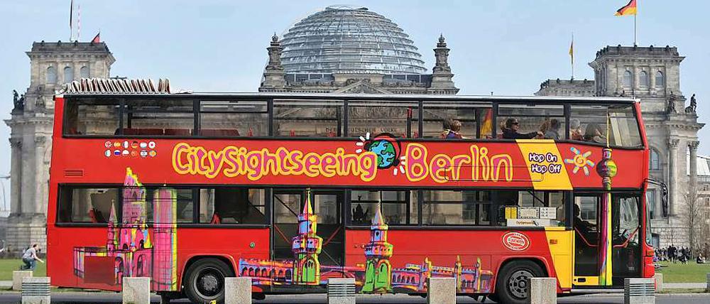 Mehr als 275.000 Berliner leben vom Tourismus und Kongressen.