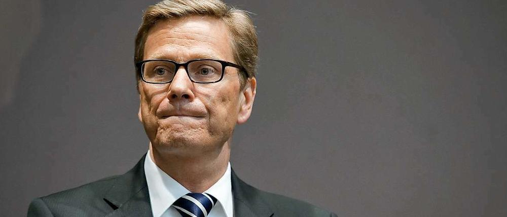 Engagiert für Europa. Guido Westerwelle geht seit Monaten mit den Griechenland-Kritikern hart ins Gericht.